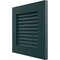 Ekena Millwork 12"W x 12"H True Fit PVC Louver Shutters Sample, Thermal Green SAMPLE-TFPLVFG - alternate 3
